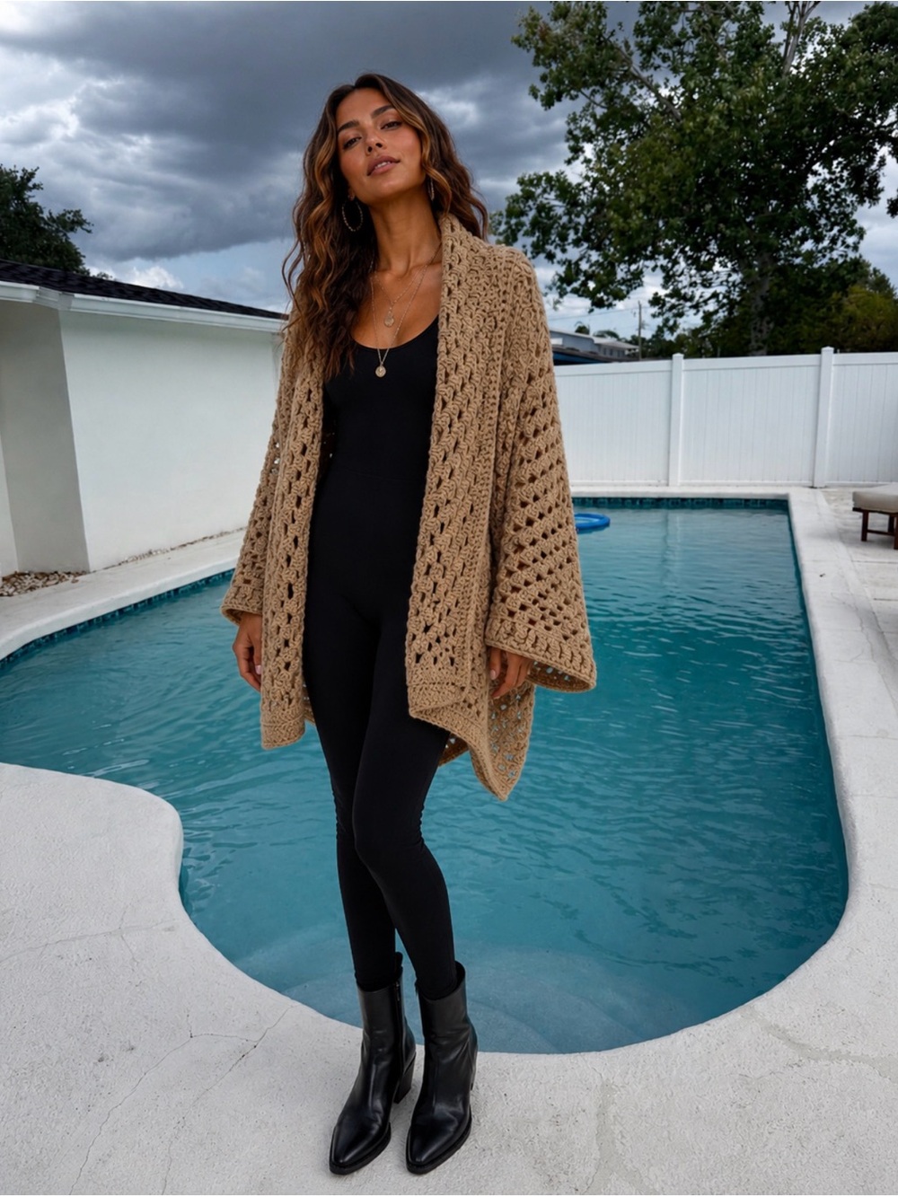 Handmade Crochet Cardigan